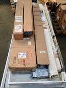 Pallet Lot of Doors and Bed Frame