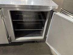 EMI Edwards Made In USA Three Door Refrigerated Work Top Cooler 115 V