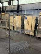 WIRE SHELVING UNIT 48” x 24” x 88”