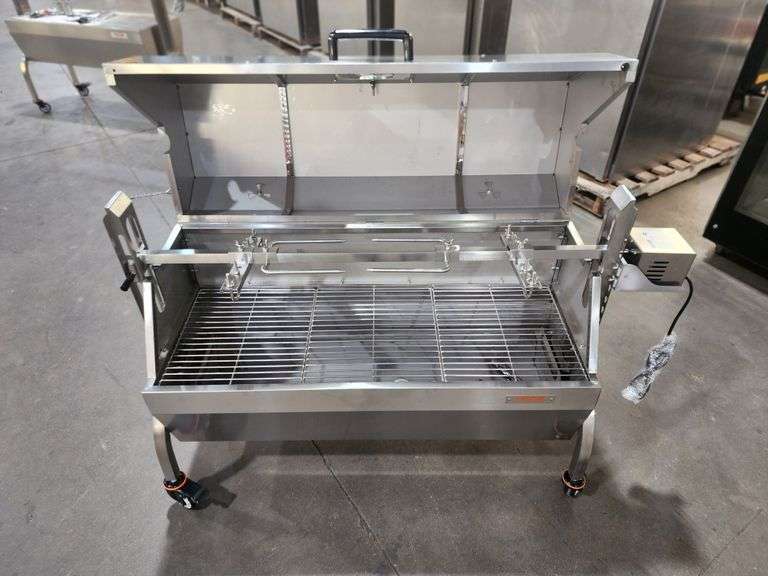 Grill Rig 132 LB ROTISSERIE GRILL & SPIT ROASTER – BBQ RIG FOR LEGENDS - NexBid