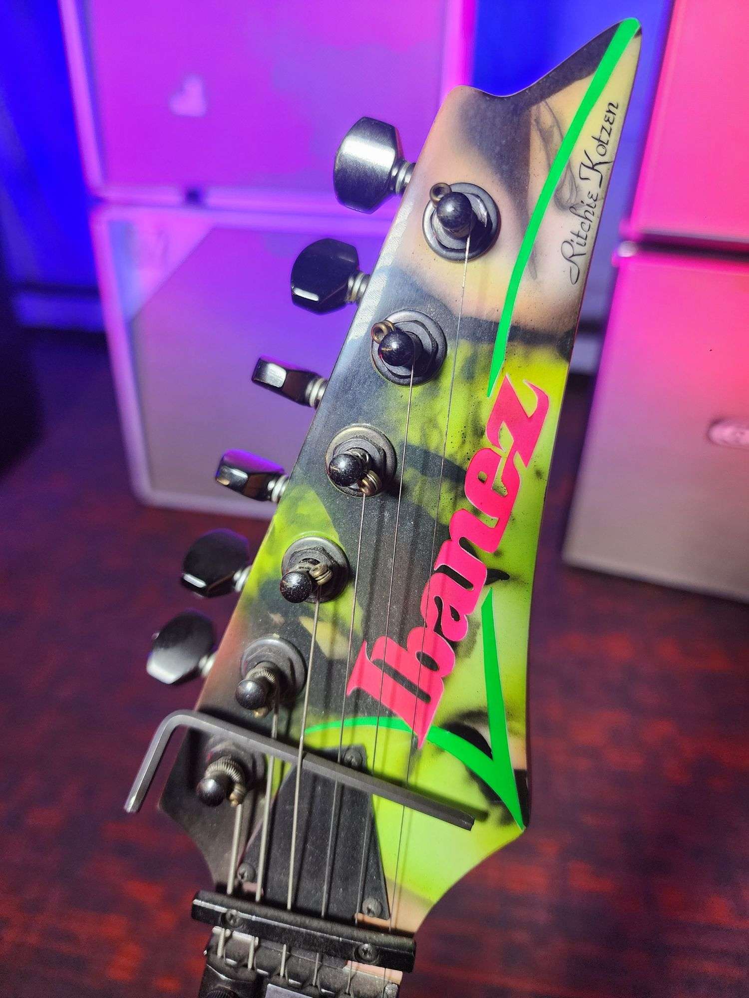 The SECRET Richie Kotzen USA Custom Shop PROTOTYPE -Horror Guitar