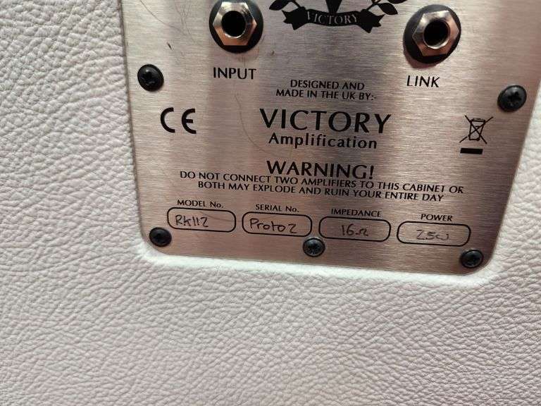Richie Kotzen’s Personal Victory RK50C Combo Amp + PROTOTYPE #2 Cabinet