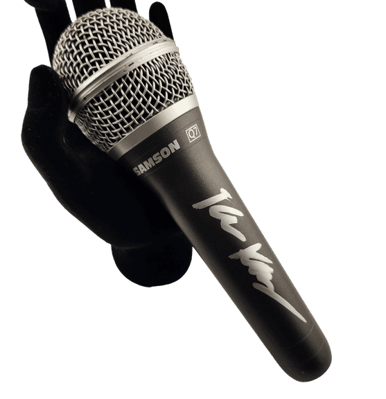 RICHIE KOTZEN – USED & SIGNED SAMSON Q7 MICROPHONE