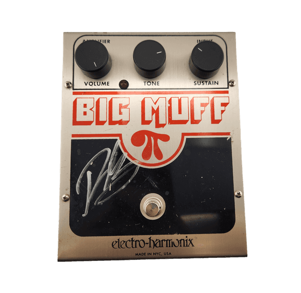 Electro-Harmonix BIG MUFF Pi Distortion Pedal – Personally Owned & Signed by Richie Kotzen