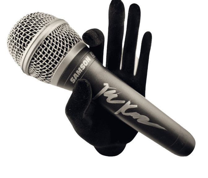 RICHIE KOTZEN – USED & SIGNED SAMSON Q7 MICROPHONE