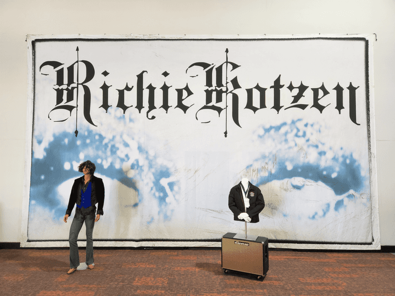 Richie Kotzen 2017 “Salting Earth” Tour Stage Backdrop – 26’ x 16’ Monster Canvas!