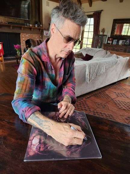 Factory-Sealed Poison “Native Tongue” 2LP Vinyl – Autographed by Richie Kotzen