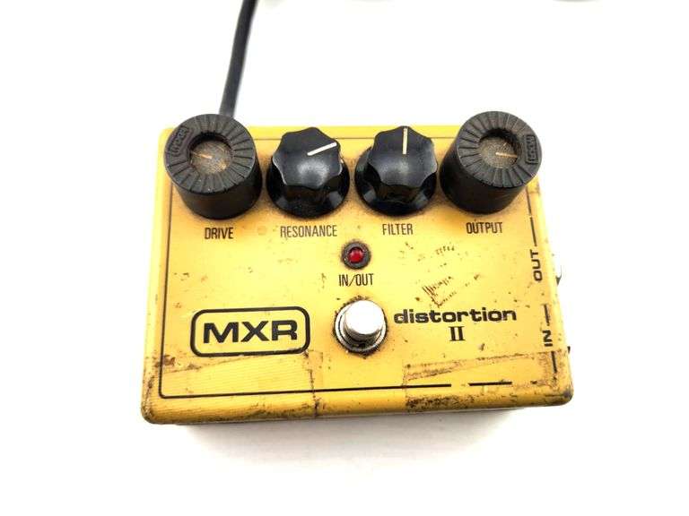 VINTAGE MXR DISTORTION II PEDAL – OWNED & PLAYED BY RICHIE KOTZEN
