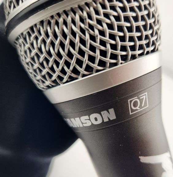 RICHIE KOTZEN – USED & SIGNED SAMSON Q7 MICROPHONE
