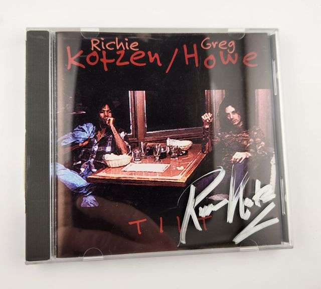 Richie Kotzen / Greg Howe – “Tilt” CD – Autographed by Richie Kotzen