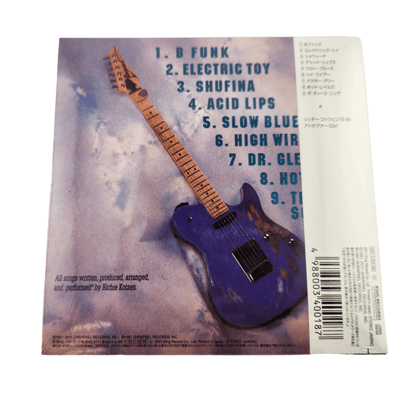 Richie Kotzen – “Electric Joy” (Japanese Paper Sleeve Collection II) – Factory Sealed w/ OBI – Autographed