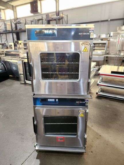 DOUBLE STACK Alto-Shaam 750-TH/III Cook & Hold Ovens GLASS DOORS | 2020 Models | Used Less Than 9 Months | 120V Retail Over $23,800 ($11,900 per oven)