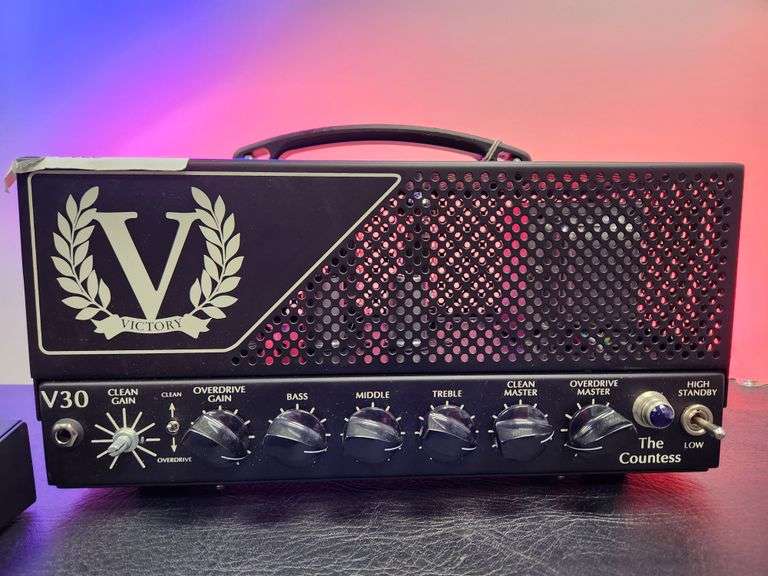 Richie Kotzen's Stage-Used Victory V30 "The Countess" Amplifier Head