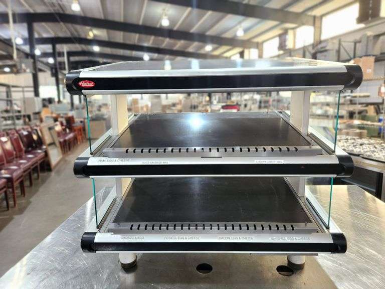 Hatco GR2SDS-30D Heated Display Merchandiser – 36" Dual Shelf – 120/208V