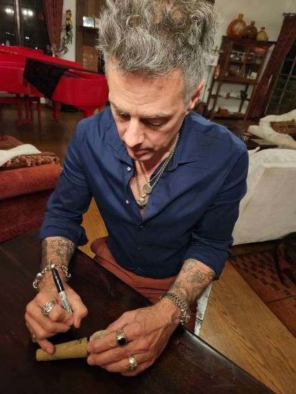 VINTAGE SHURE SM-78 MICROPHONE – PERSONALLY OWNED and USED BY RICHIE KOTZEN -Signed