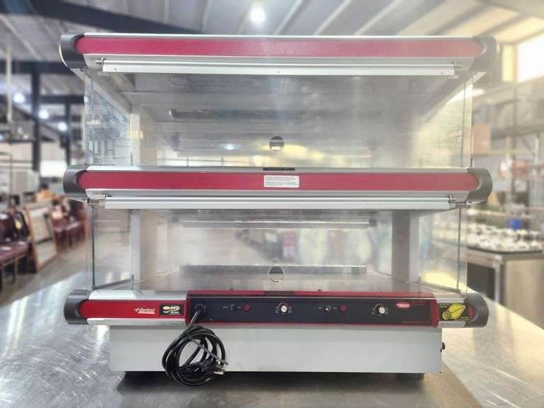 Hatco GR2SDS-30D Heated Display Merchandiser – 36" Dual Shelf – 120/208V