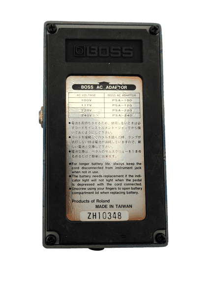 Boss BD-2 Blues Driver – Richie Kotzen’s Personal Stage & Studio Pedal – Used on Bipolar Blues