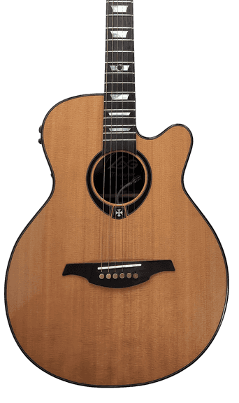 Richie Kotzen’s 1-of-1 Custom Lâg Tramontane Acoustic/Electric – Hand-Built in France by Michel Lâg-Chavarria