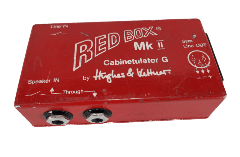 Richie Kotzen’s Personal Red Box MK II – Hughes & Kettner Cabinetulator G