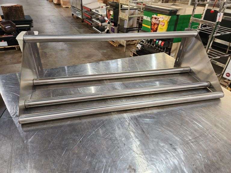 Stainless Steel Wall-Mount Tube Rack – 42