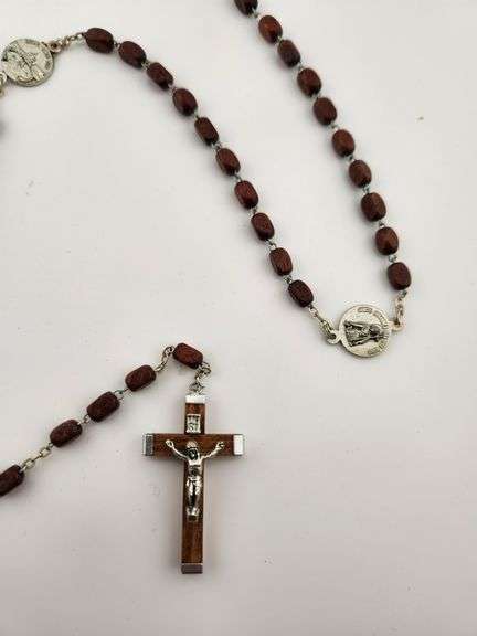 Wooden Bead Rosary from the Vatican – Personally Owned by Richie Kotzen