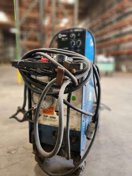Miller CP-200 Welder + WC-115A Weld Control + Spool Gun