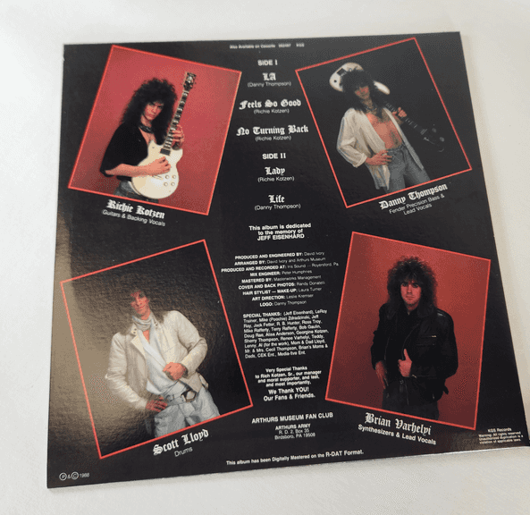 Richie Kotzen Fan Bundle – Signed “Gallery Closed” & “Nomad” LPs