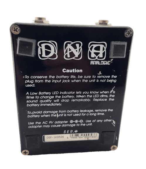 DNA Analogic Gain Fxxker Distortion Pedal – Hand-Signed by Richie Kotzen – Rare First Edition GF-1