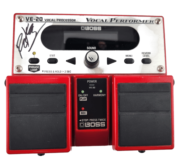 Boss VE-20 Vocal Performer – Signed by Richie Kotzen – From His Personal Stash of Toys