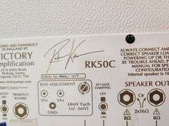 Richie Kotzen’s Personal Victory RK50C Combo Amp + PROTOTYPE #1 Cabinet