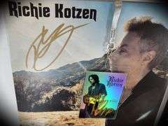 Richie Kotzen Collector Bundle – Signed Vinyl, Mag, Cassettes, and Rare Imports