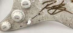 🎸 Richie Kotzen Autographed DiMarzio Loaded Strat Pickguard (Pearl White)