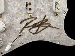 🎸 Richie Kotzen Autographed DiMarzio Loaded Strat Pickguard (Pearl White)
