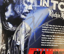 Richie Kotzen Signed Tech 21 Fly Rig Magazine Ad