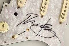 🎸 Richie Kotzen Autographed DiMarzio Loaded Strat Pickguard (Pearl White)