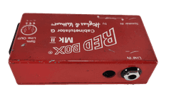 Richie Kotzen’s Personal Red Box MK II – Hughes & Kettner Cabinetulator G