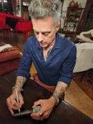 RICHIE KOTZEN – USED & SIGNED SAMSON Q7 MICROPHONE