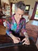 Richie Kotzen’s Personally Owned & Used Black Leather Guitar Strap