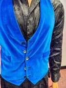 Richie Kotzen's Original Blue Velvet Vest – As Worn on the Iconic "Fever Dream" Album