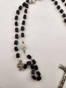 Black Bead Vatican Rosary – Personally Owned by Richie Kotzen – Studio Display Piece