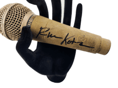 VINTAGE SHURE SM-78 MICROPHONE – PERSONALLY OWNED and USED BY RICHIE KOTZEN -Signed