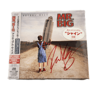 MR. BIG – “Actual Size” Japanese First Press CD – FACTORY SEALED with OBI – Autographed by Richie Kotzen (on original factory wrap)
