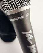 RICHIE KOTZEN – USED & SIGNED SAMSON Q7 MICROPHONE