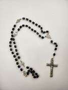 Black Bead Vatican Rosary – Personally Owned by Richie Kotzen – Studio Display Piece
