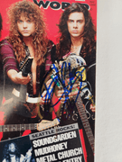May 1990 Guitar World Magazine – Richie Kotzen Cover Feature – Signed by Richie