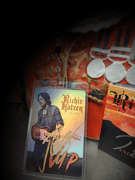 Richie Kotzen Autographed Collector Set – Signed “50 for 50” CD + “Salting Earth” + 2024 VIP Tour Laminate