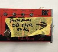 RICHIE KOTZEN’S PERSONALLY OWNED & USED TECH 21 RK5 FLY RIG  PROTOTYPE – SIGNED CASE + PHOTO INCLUDED