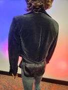 Richie Kotzen's Personal Gothic Crushed Velvet Stage Jacket – Worn on Poison's "Native Tongue" Back Album Cover