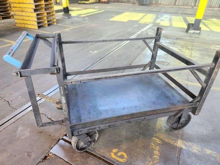 59” X 35” X 37” Metal Utility Cart