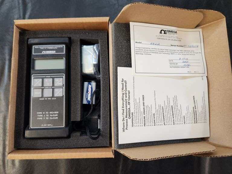 Omega HH21A Microprocessor Thermocouple Thermometer – Type J/K/T